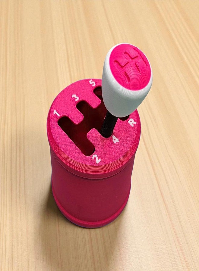 Sentosa Gear Shifter Fidget Toy - Stress Relief Sensory Toy with Realistic Gear Stick Design, Fun Handheld Anxiety Reliever for Focus, Calm & Play (Red) - Image 1